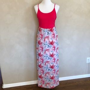 Market & Spruce Mitchel maxi dress with back cutout